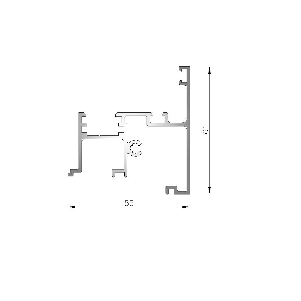 Encuentro central para Ventana de abrir