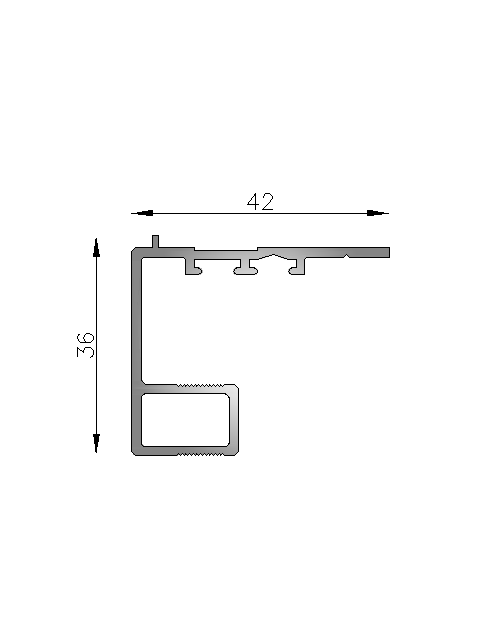 Jamba intermedia corrediza