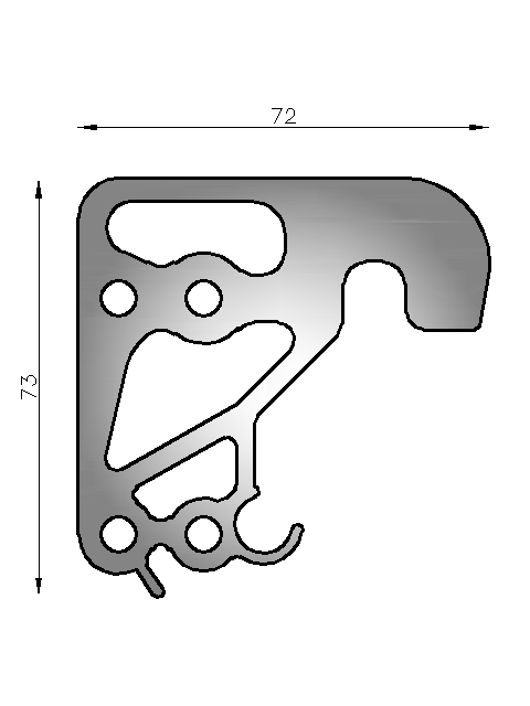Cuerpo soporte frame  