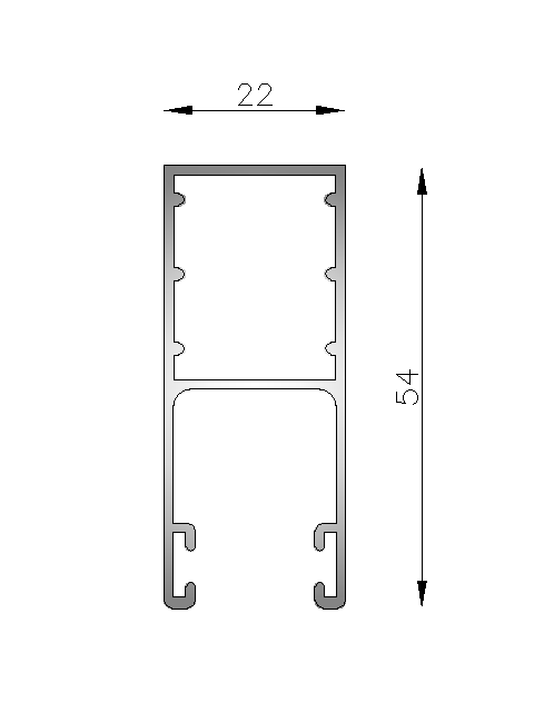 Gu�a de Cortina PER-H25 6063 T