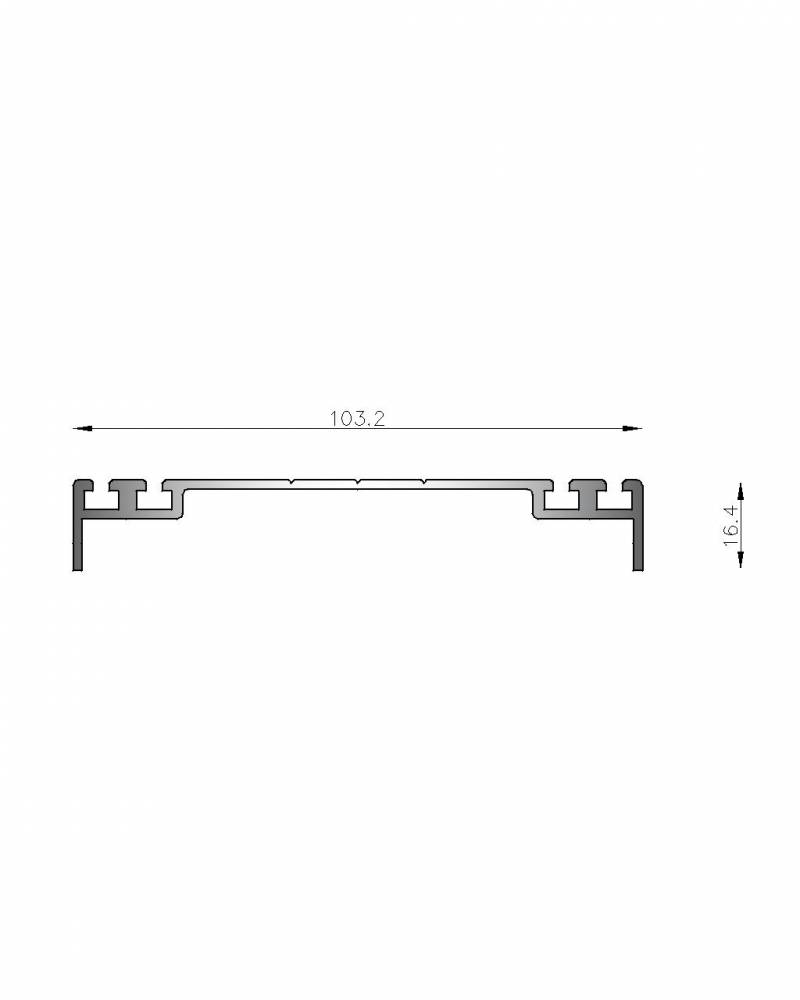 Puerta Plegable base