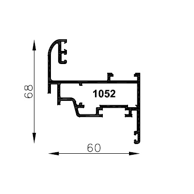 Hoja curva ventana abrir - Color