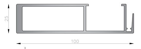 Parante minimalista reforzado