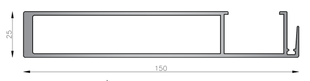 Parante minimalista super reforzado
