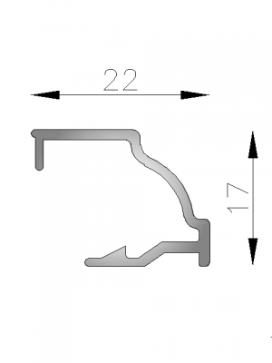 CONTRAVIDRIO V/S 6063 T5