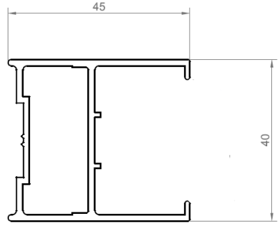 Parante Central Minimalista