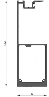 Solapa Central Refuerzo R60-PL