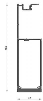 Solapa Central Refuerzo 155